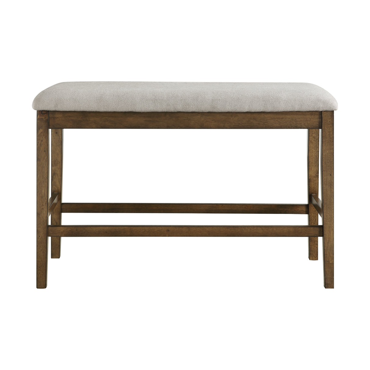 Balin Light Oak 7-Piece Double X-Back Counter Height Set from Homelegance - Luna Furniture