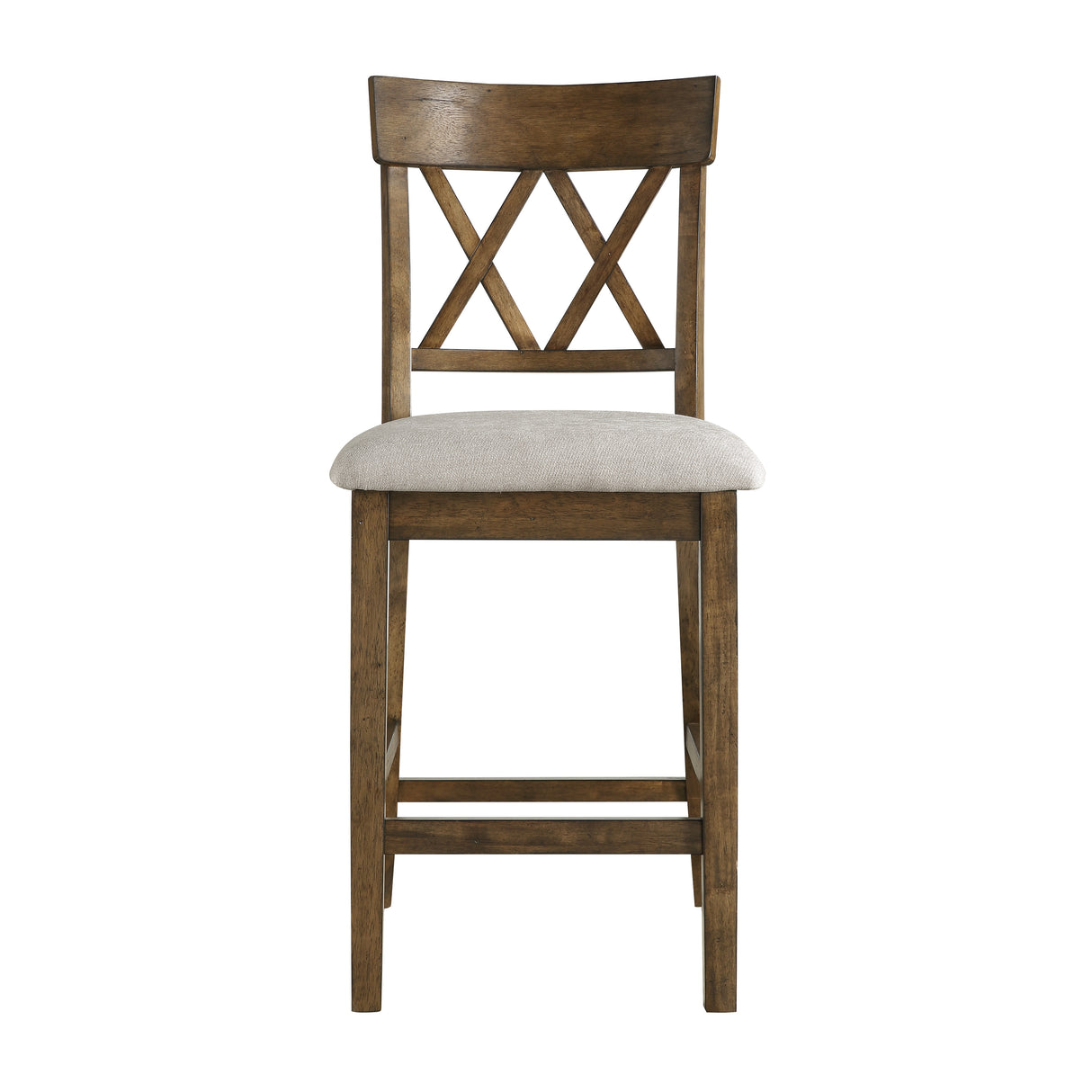 Balin Light Oak Counter Height Table with Lazy Suzan from Homelegance - Luna Furniture