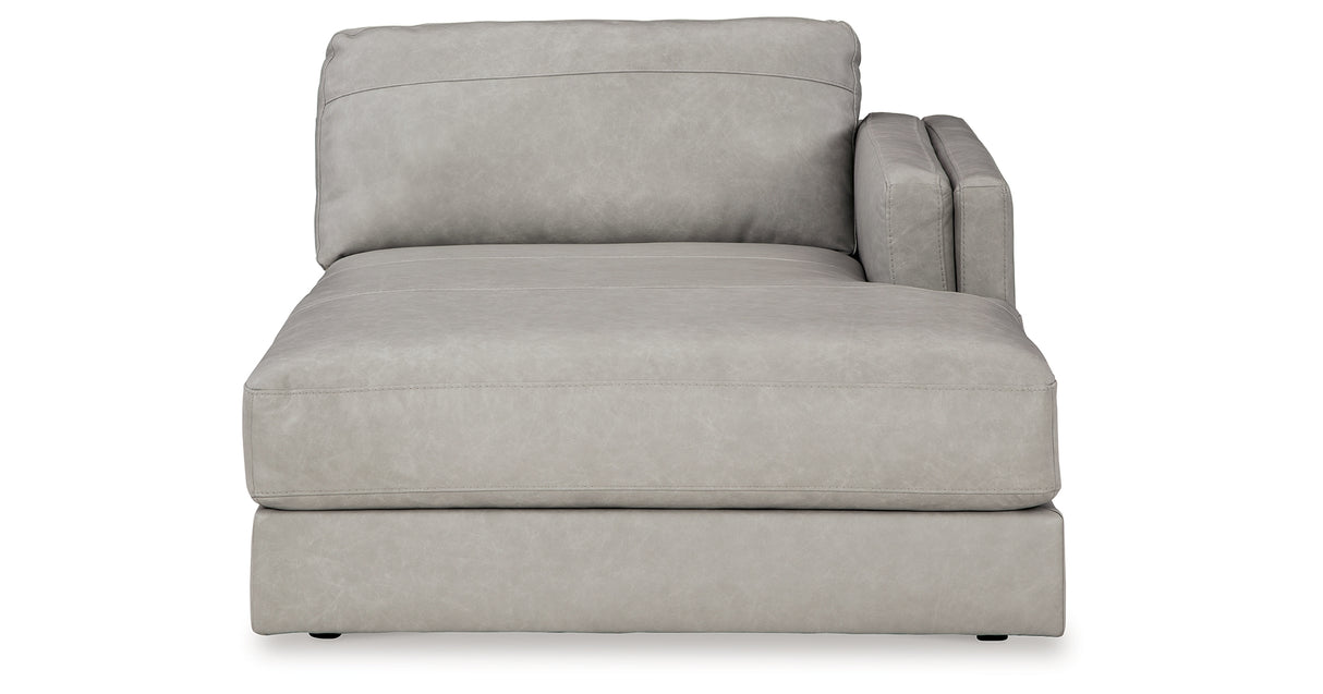 Amiata Glacier Right-Arm Facing Corner Chaise from Ashley - Luna Furniture