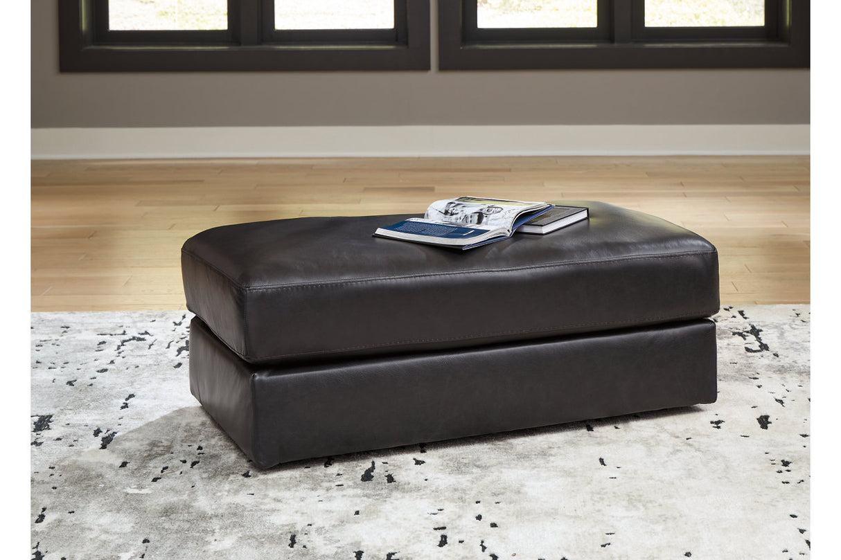 Amiata Onyx Sofa, Loveseat, Oversized Chair and Ottoman from Ashley Furniture - Luna Furniture