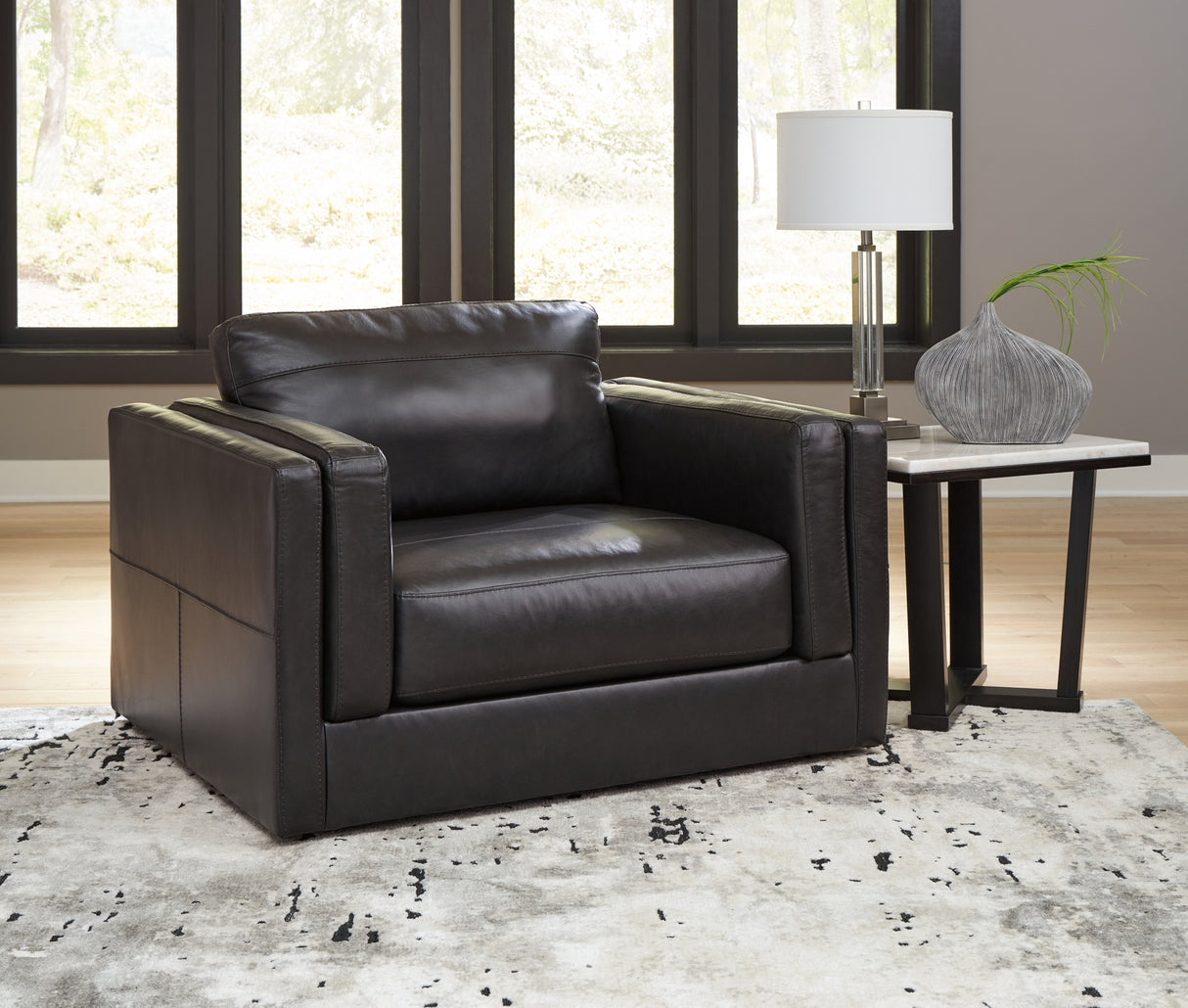 Amiata Onyx Sofa and Oversized Chair from Ashley Furniture - Luna Furniture