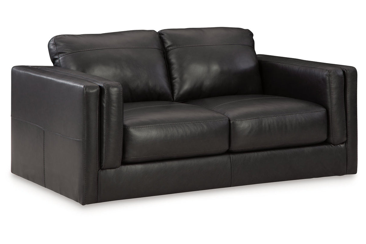 Amiata Onyx Sofa, Loveseat, Oversized Chair and Ottoman from Ashley Furniture - Luna Furniture
