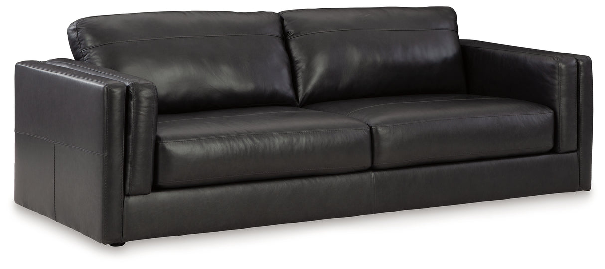 Amiata Onyx Sofa, Loveseat, Oversized Chair and Ottoman from Ashley Furniture - Luna Furniture
