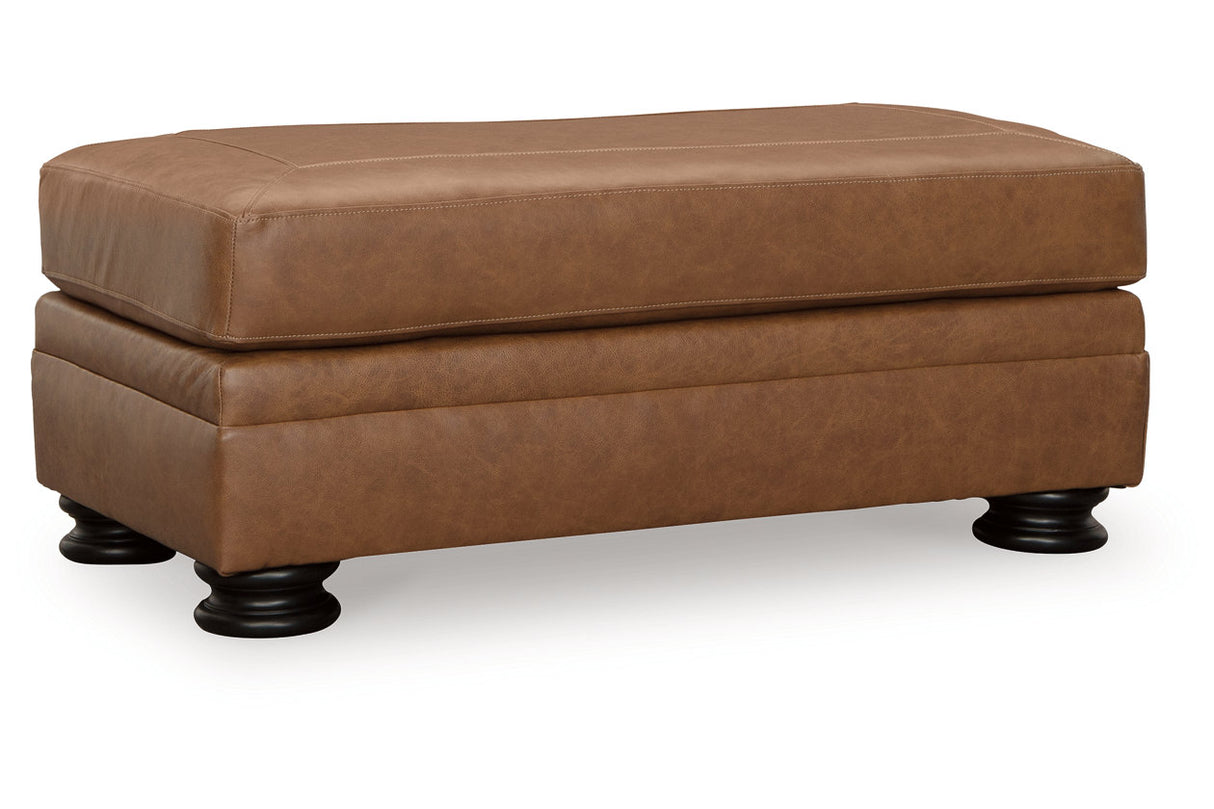 Carianna Caramel Sofa, Loveseat, Oversized Chair and Ottoman from Ashley - Luna Furniture