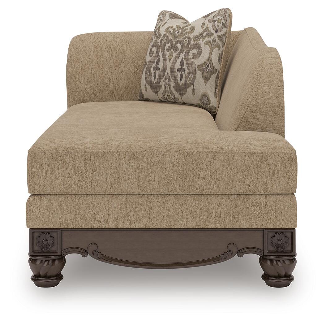 Chelsworth Golden Right-Arm Facing Corner Chaise from Ashley Furniture - Luna Furniture