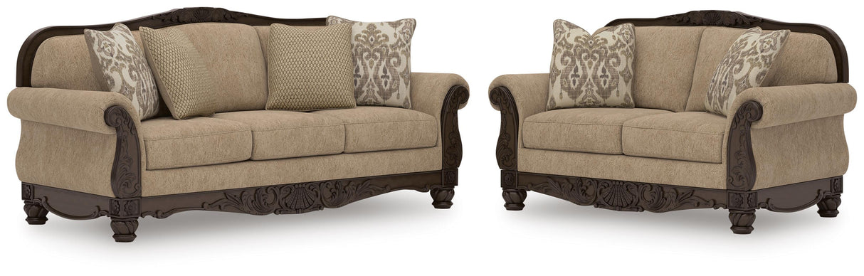 Chelsworth Sofa and Loveseat from Ashley Furniture - Luna Furniture
