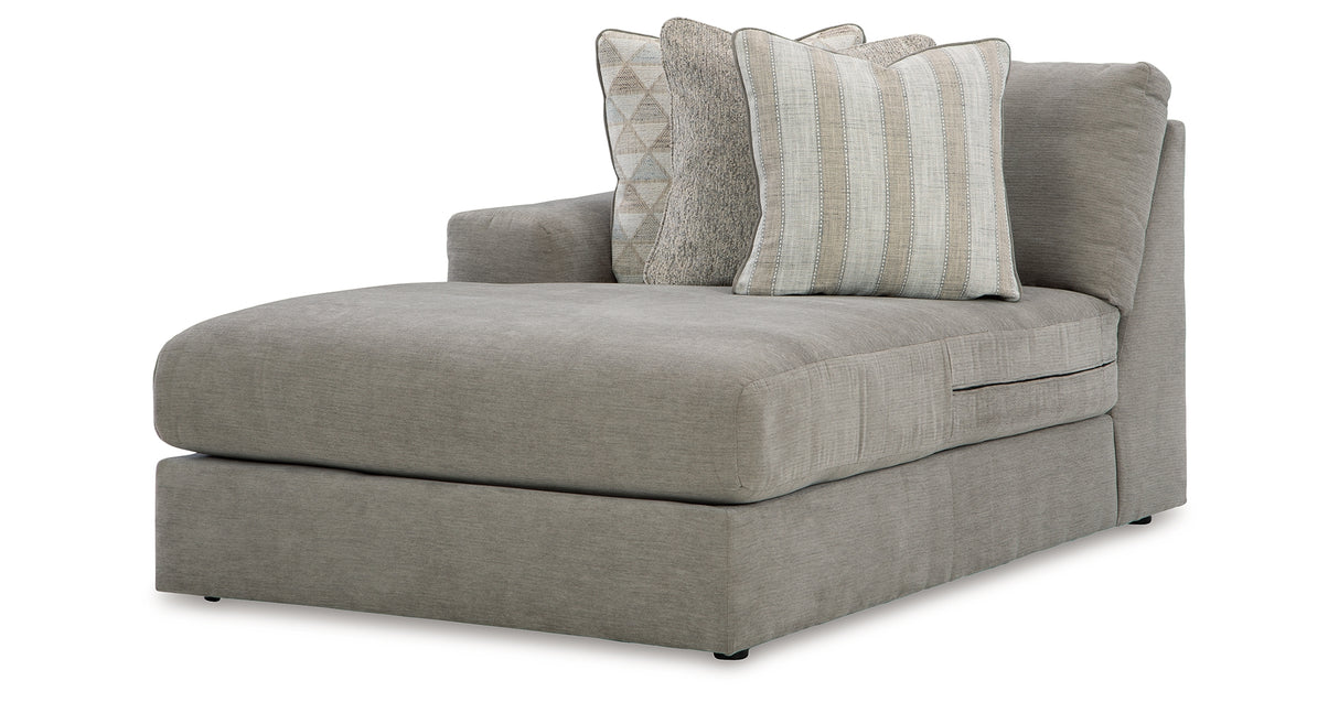 Avaliyah Ash Left-Arm Facing Corner Chaise from Ashley Furniture - Luna Furniture