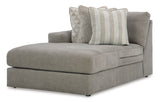Avaliyah Ash 4-Piece Double Chaise Sectional