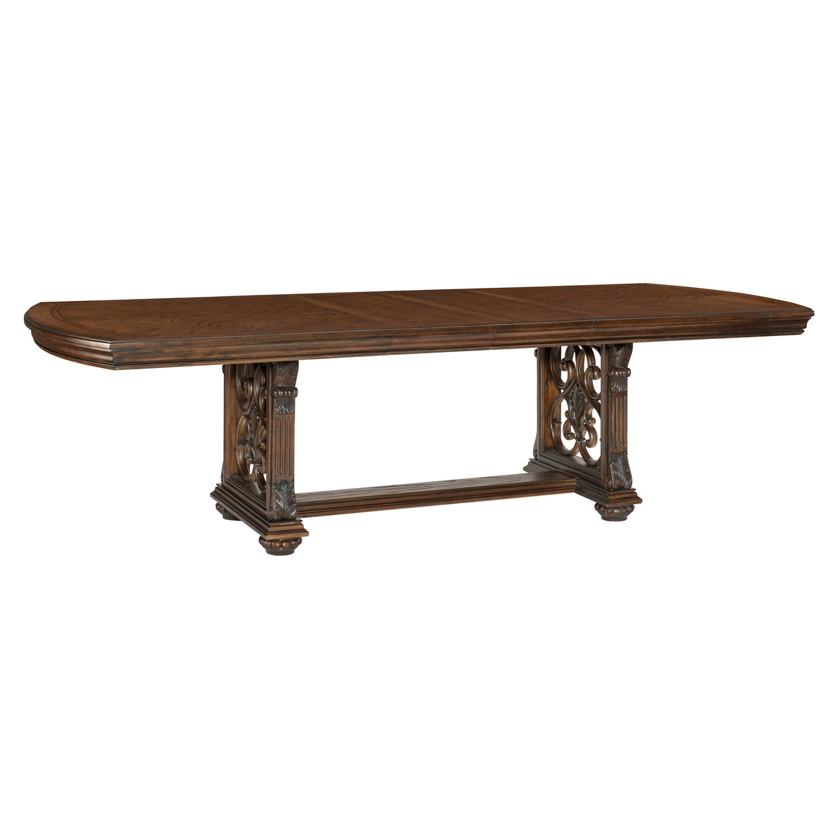 Bergen Dark Oak 5-Piece Dining Set from Homelegance - Luna Furniture