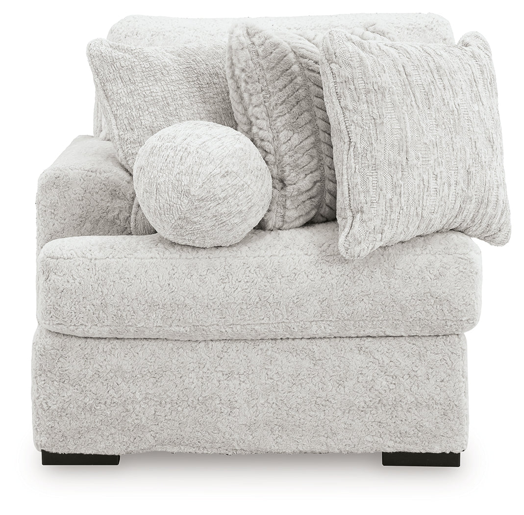 Cuddle Plush Arctic Left-Arm Facing Corner Chair from Ashley - Luna Furniture