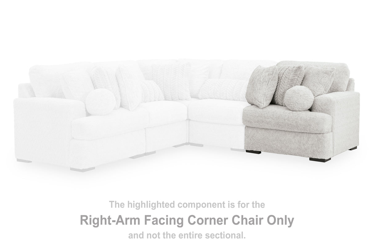 Cuddle Plush Arctic Right-Arm Facing Corner Chair from Ashley - Luna Furniture