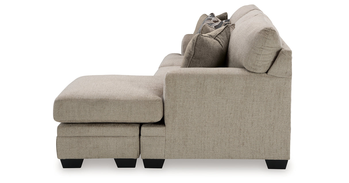 Stonemeade Taupe Sofa Chaise and Oversized Chair from Ashley Furniture - Luna Furniture