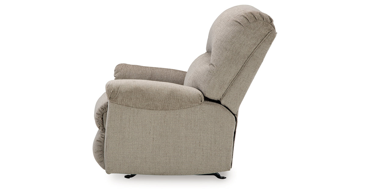 Stonemeade Taupe Sofa and Recliner from Ashley - Luna Furniture