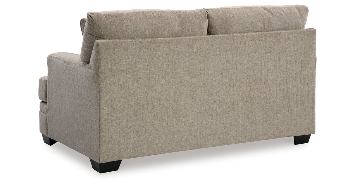 Stonemeade Sofa, Loveseat, Chair and Ottoman in Taupe from Ashley Furniture - Luna Furniture