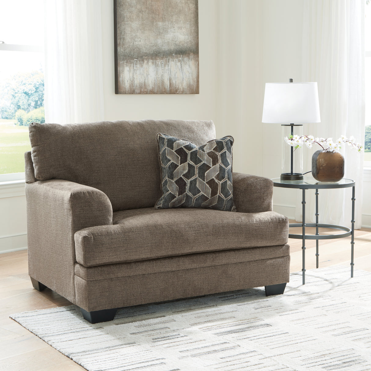Stonemeade Oversized Chair and Ottoman from Ashley - Luna Furniture