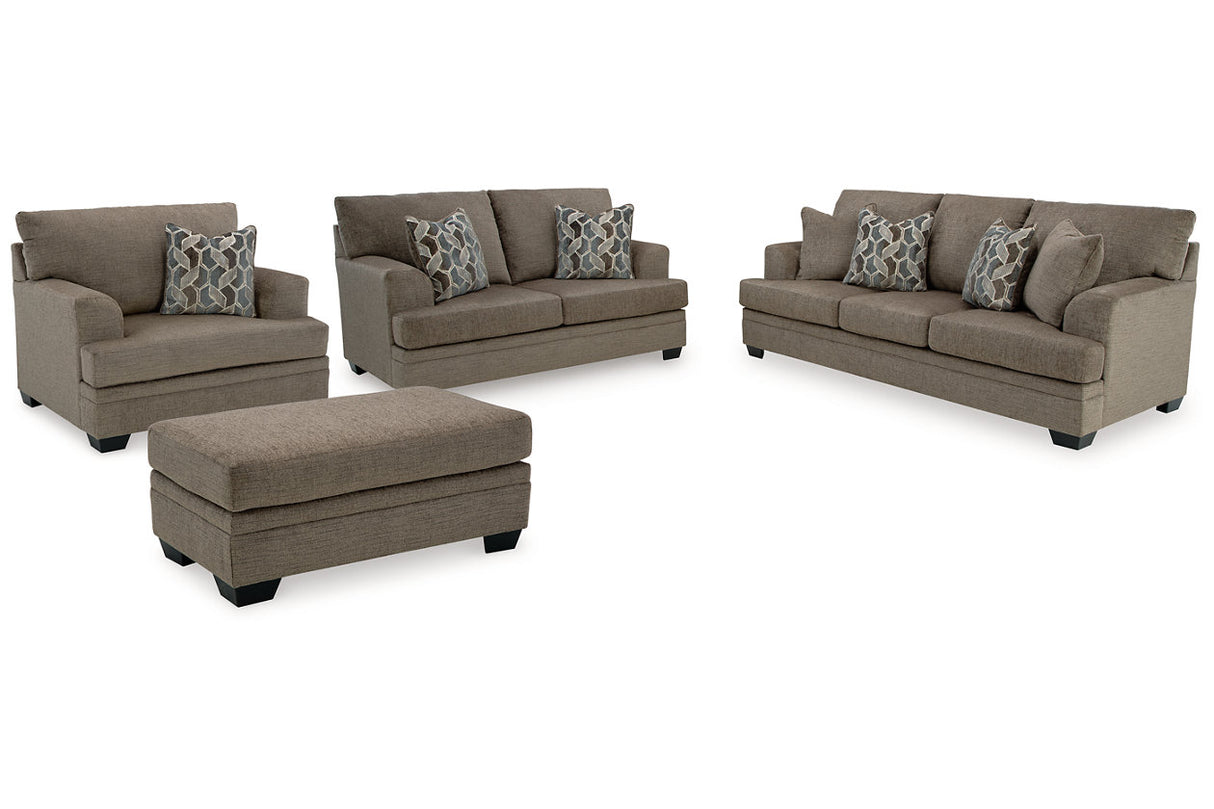 Stonemeade Sofa, Loveseat, Oversized Chair and Ottoman from Ashley - Luna Furniture
