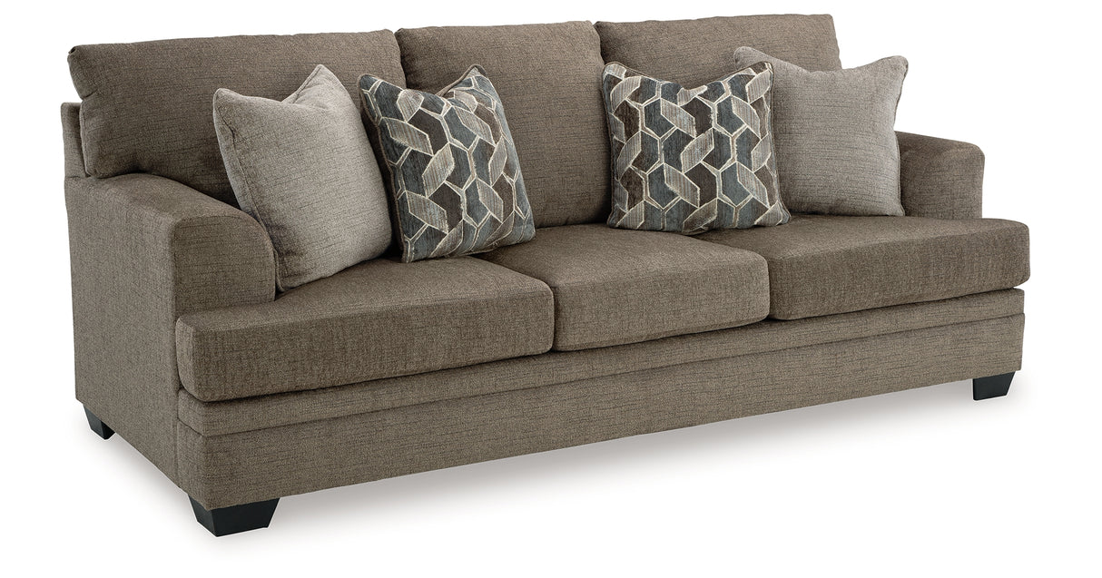 Stonemeade Nutmeg Sofa, Loveseat and Ottoman from Ashley - Luna Furniture