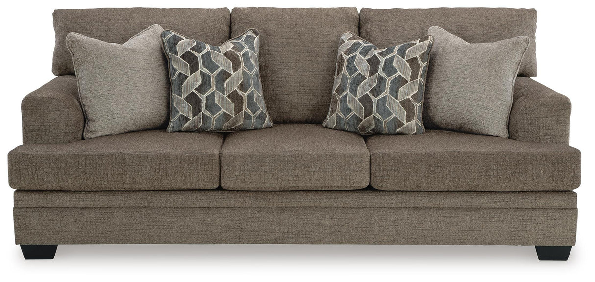 Stonemeade Taupe Sofa and Oversized Chair