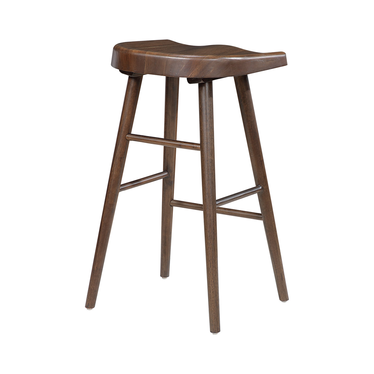 Oliver Brown Pub Height Stool, Set of 2 from Homelegance - Luna Furniture