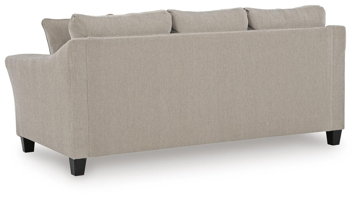 Willarae Taupe Sofa Sleeper and Loveseat from Ashley - Luna Furniture