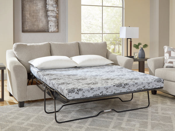 Willarae Taupe Queen Sofa Sleeper