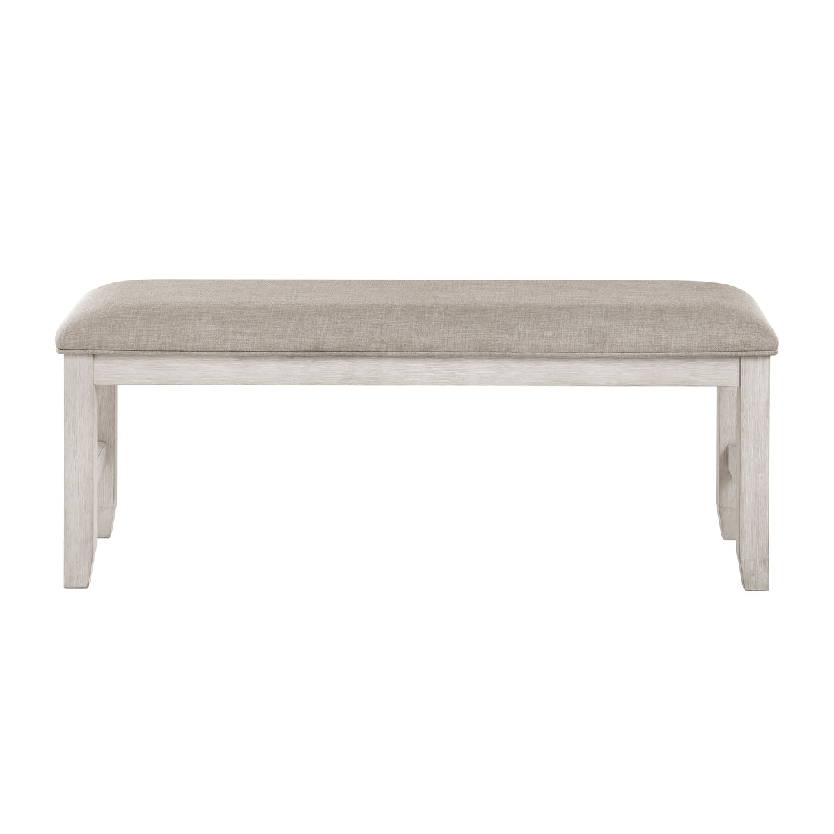 Savile Antique White/Light Gray 6-Piece Dining Set from Homelegance - Luna Furniture