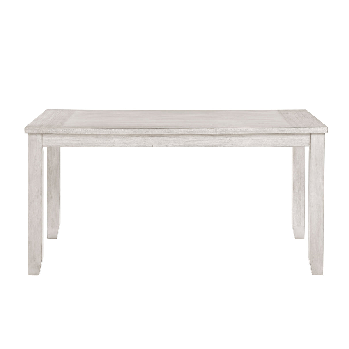 Savile Antique White/Light Gray 6-Piece 60" Dining Room Set with Bench from Homelegance - Luna Furniture