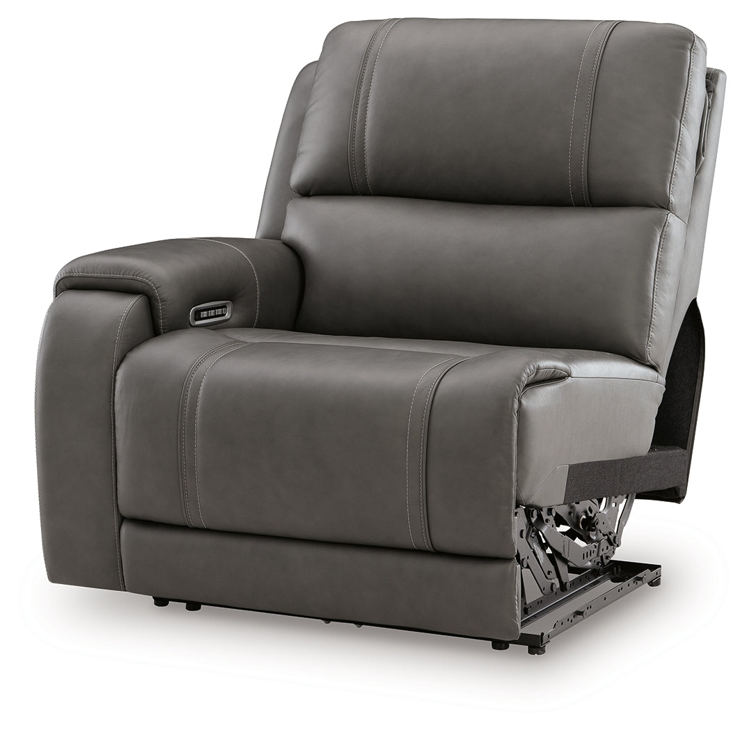 5Z - Pittson Anchor Left-Arm Facing Power Recliner from Ashley - Luna Furniture