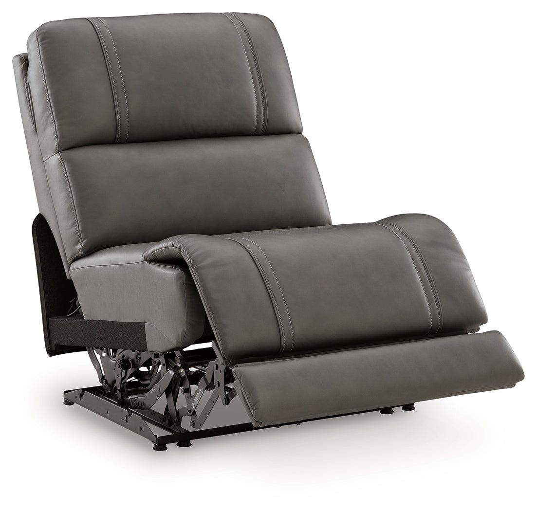 5Z - Pittson Anchor Power Armless Recliner from Ashley - Luna Furniture