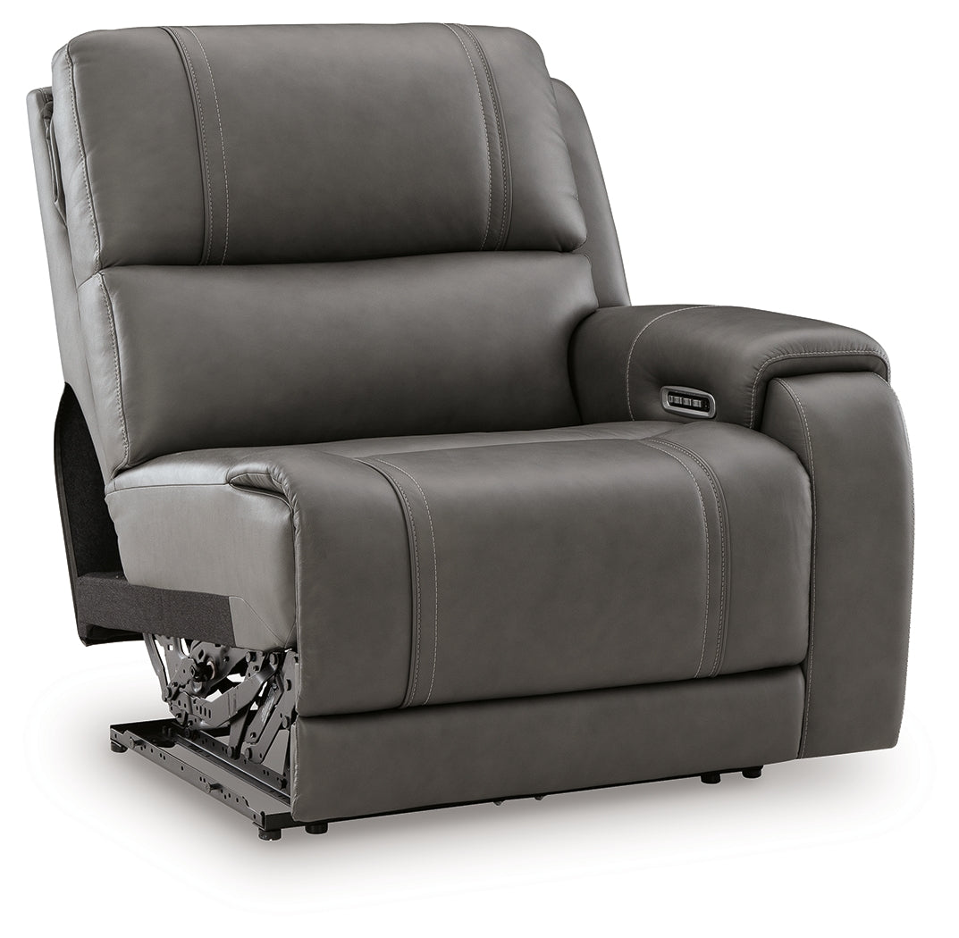 5Z - Pittson Anchor Right-Arm Facing Power Recliner from Ashley Furniture - Luna Furniture