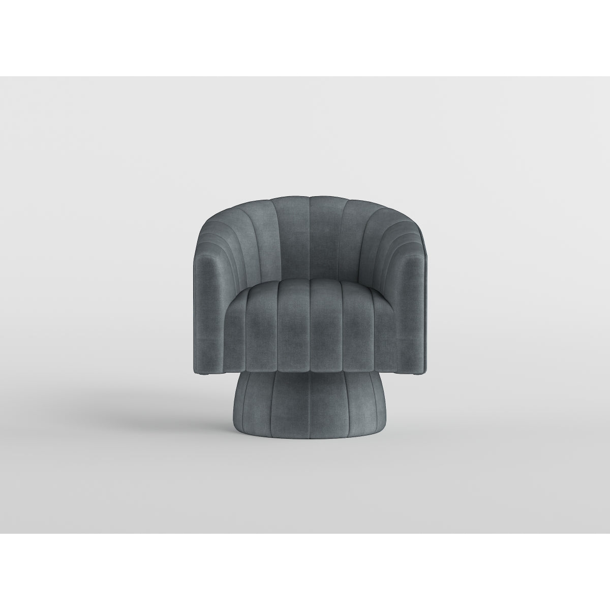 Bristol Dark Teal Swivel Chair from Homelegance - Luna Furniture