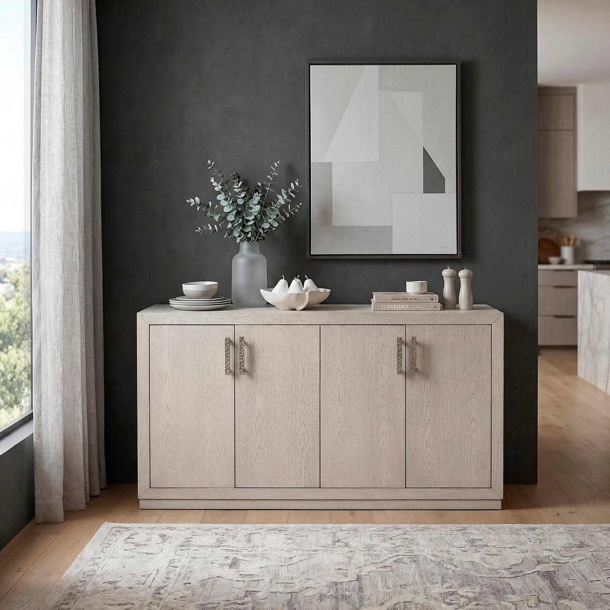 Tundra Ivory Extendable Dining Table from Homelegance - Luna Furniture