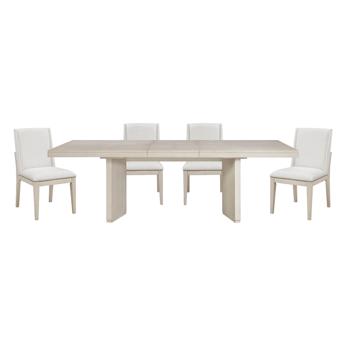 Tundra Ivory Extendable 5-Piece Dining Set from Homelegance - Luna Furniture
