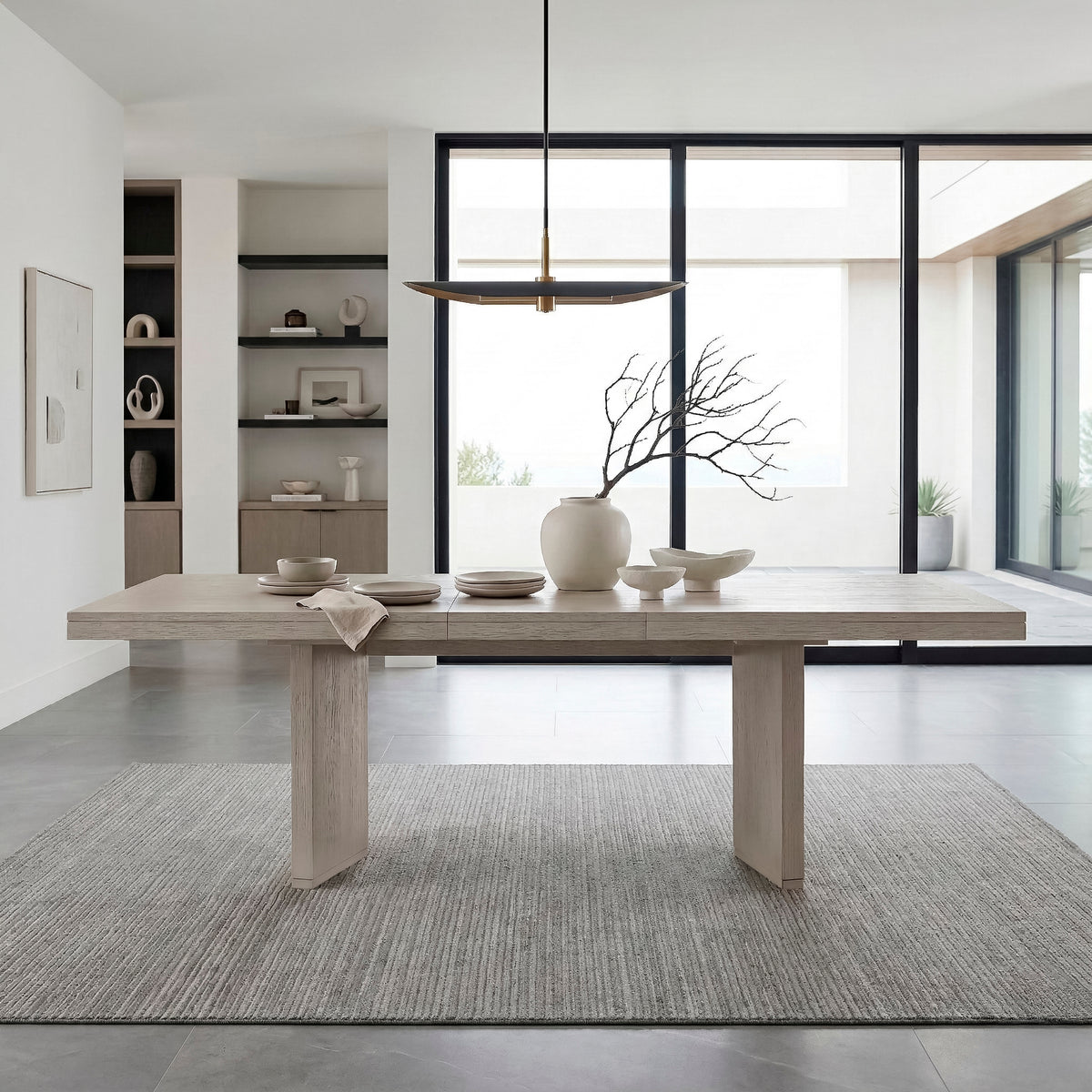 Tundra Ivory Extendable 5-Piece Dining Set