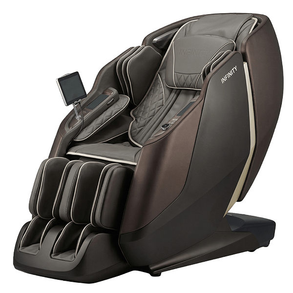 Sensation 4D DualFlex Massage Chair - Dark Brown / Dark Gray from Infinity - Luna Furniture