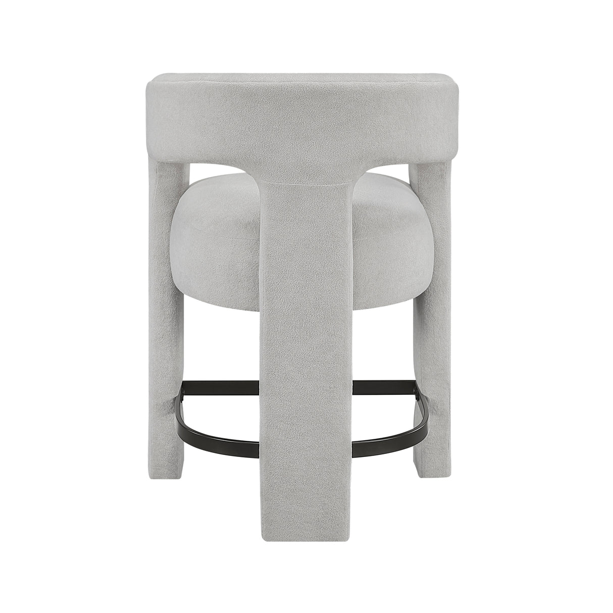 6054LG-24 CNTR HEIGHT STOOL, LIGHT GREY, 1PC/CTN from Homelegance - Luna Furniture