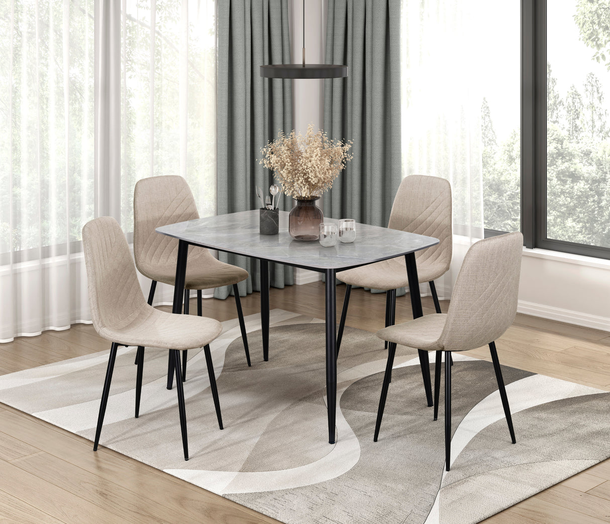 6067-48*5 5pc Set (TB+4S) from Homelegance - Luna Furniture