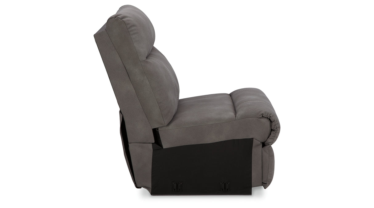 Next-Gen DuraPella Slate Armless Chair from Ashley Furniture - Luna Furniture
