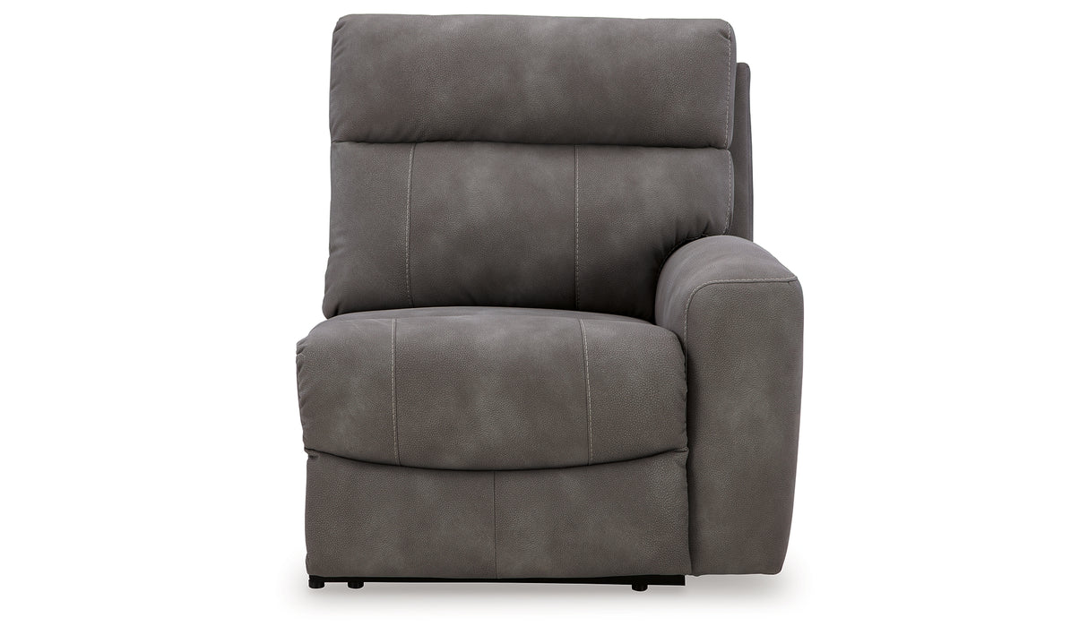 Next-Gen DuraPella Slate Right-Arm Facing Power Recliner from Ashley Furniture - Luna Furniture