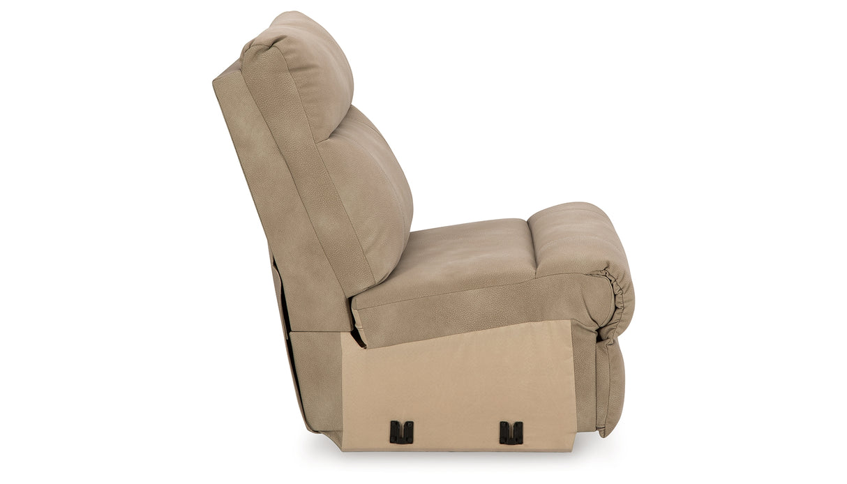 Next-Gen DuraPella Sand 6-Piece Power Reclining Sectional from Ashley Furniture - Luna Furniture