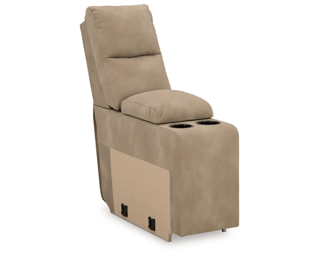 Next-Gen DuraPella Sand Console with Storage from Ashley - Luna Furniture