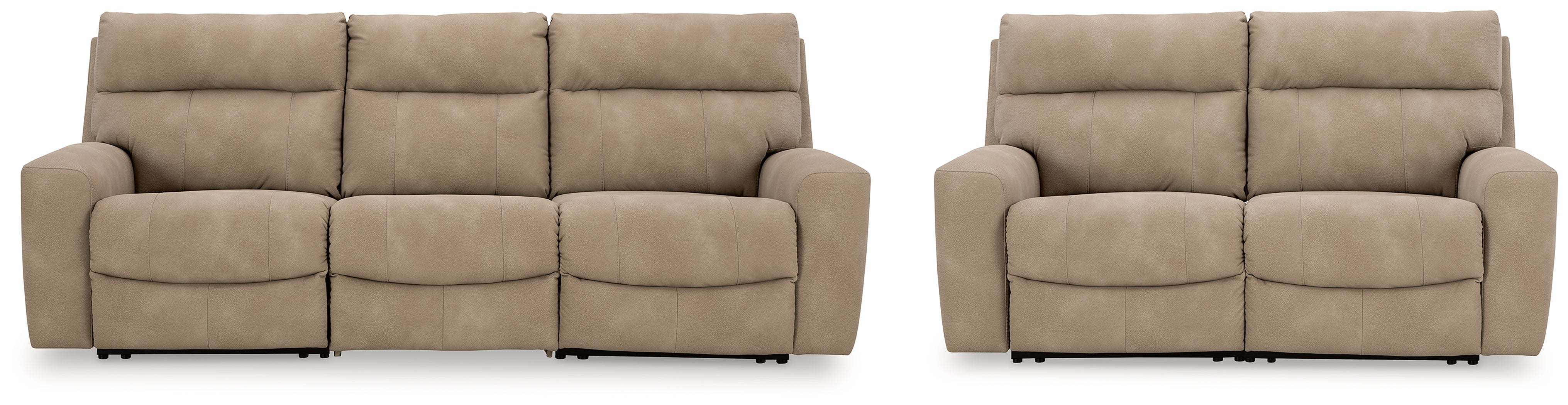 Ashley Next-Gen Sand DuraPella Power Reclining Living Room Set