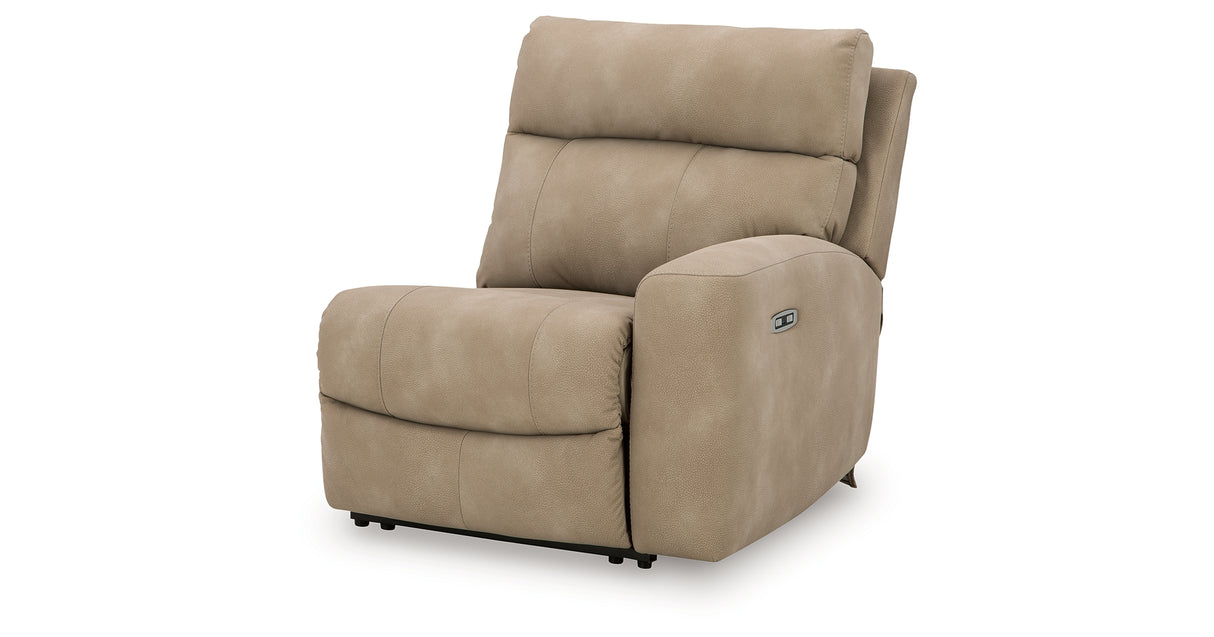 Next-Gen DuraPella Sand Right-Arm Facing Power Recliner from Ashley Furniture - Luna Furniture