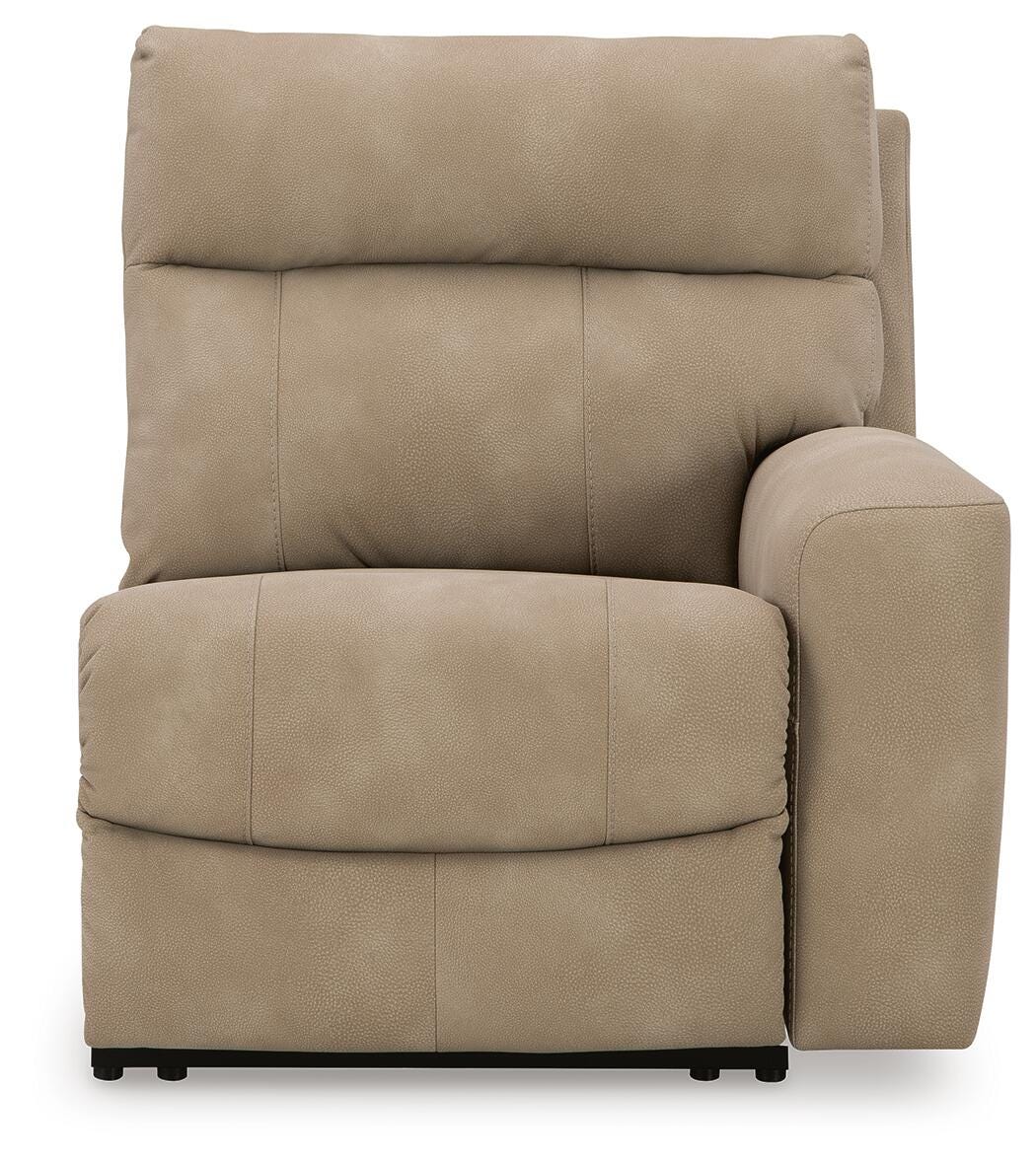 Next-Gen Durapella Sand 4-Piece Power Reclining Sectional from Ashley - Luna Furniture