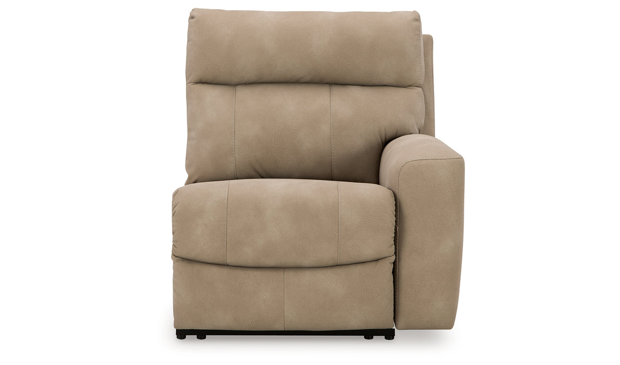 Next-Gen DuraPella Sand Right-Arm Facing Power Recliner from Ashley Furniture - Luna Furniture