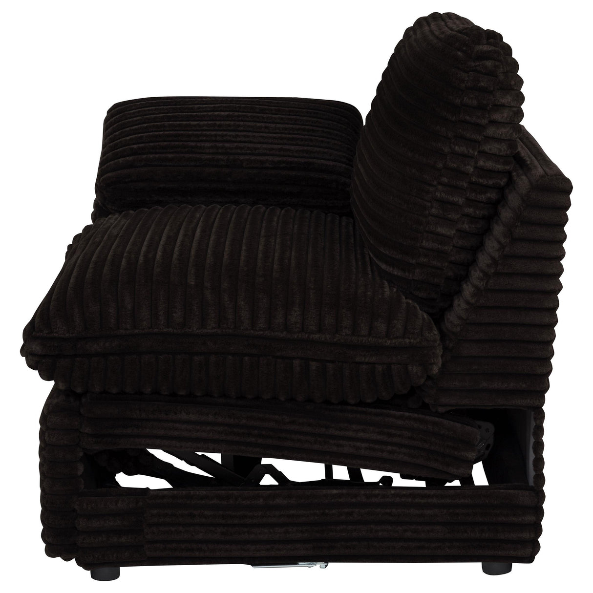 Collins Chocolate Brown Modular LAF Power Recliner from Coaster - Luna Furniture