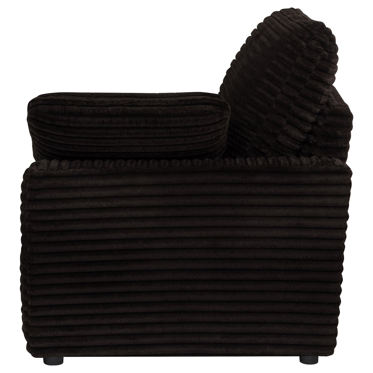 Collins Chocolate Brown Modular RAF Power Recliner from Coaster - Luna Furniture