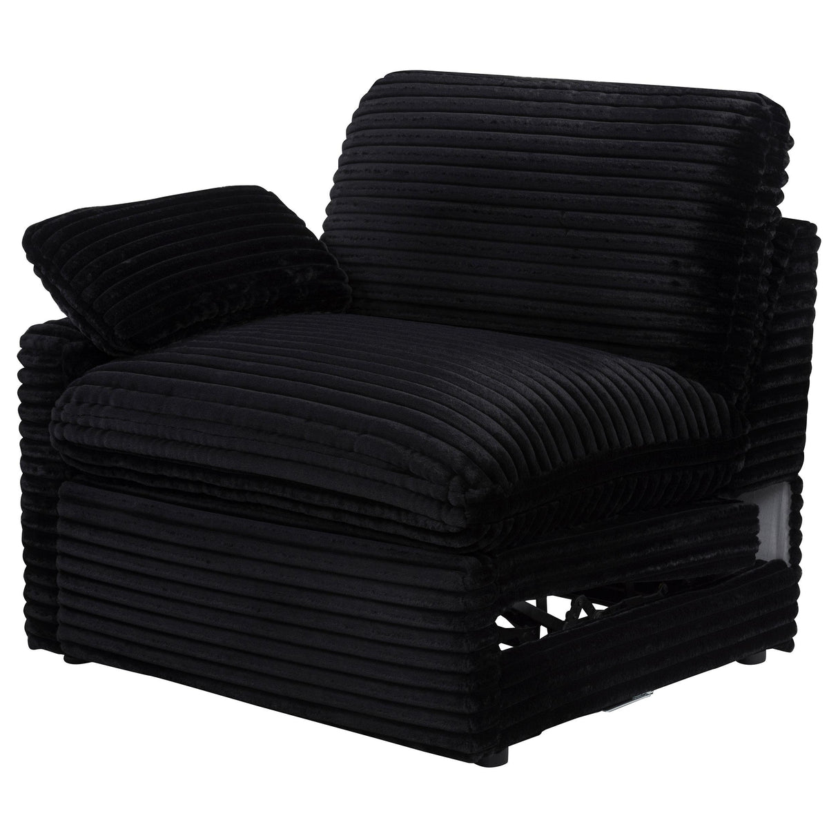 Collins Black Modular LAF Power Recliner from Coaster - Luna Furniture