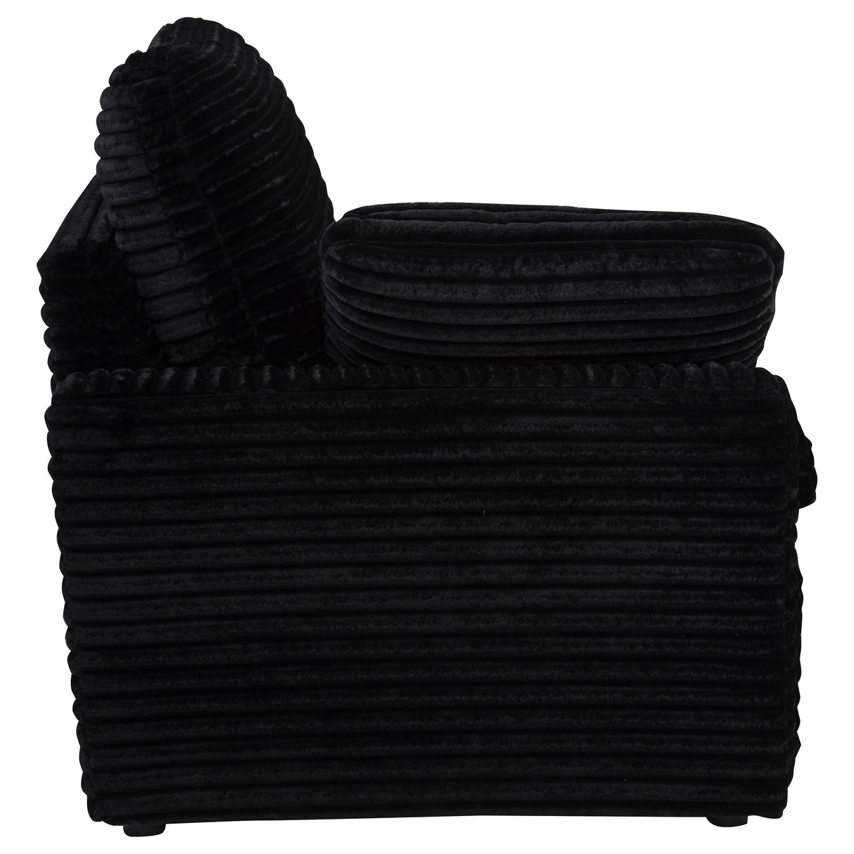 Collins Black Modular LAF Power Recliner from Coaster - Luna Furniture