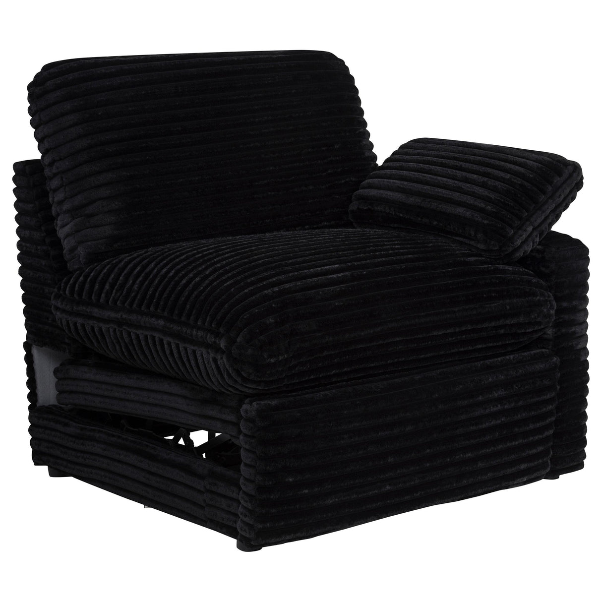 Collins Black Modular RAF Power Recliner from Coaster - Luna Furniture